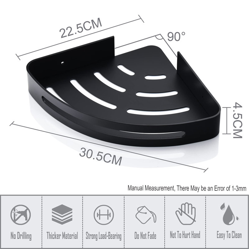 Locking Shower Shelf