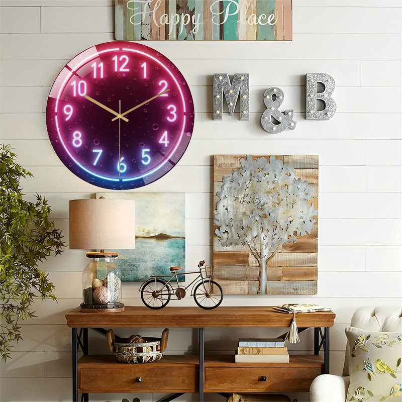 Horloge murale 12 po