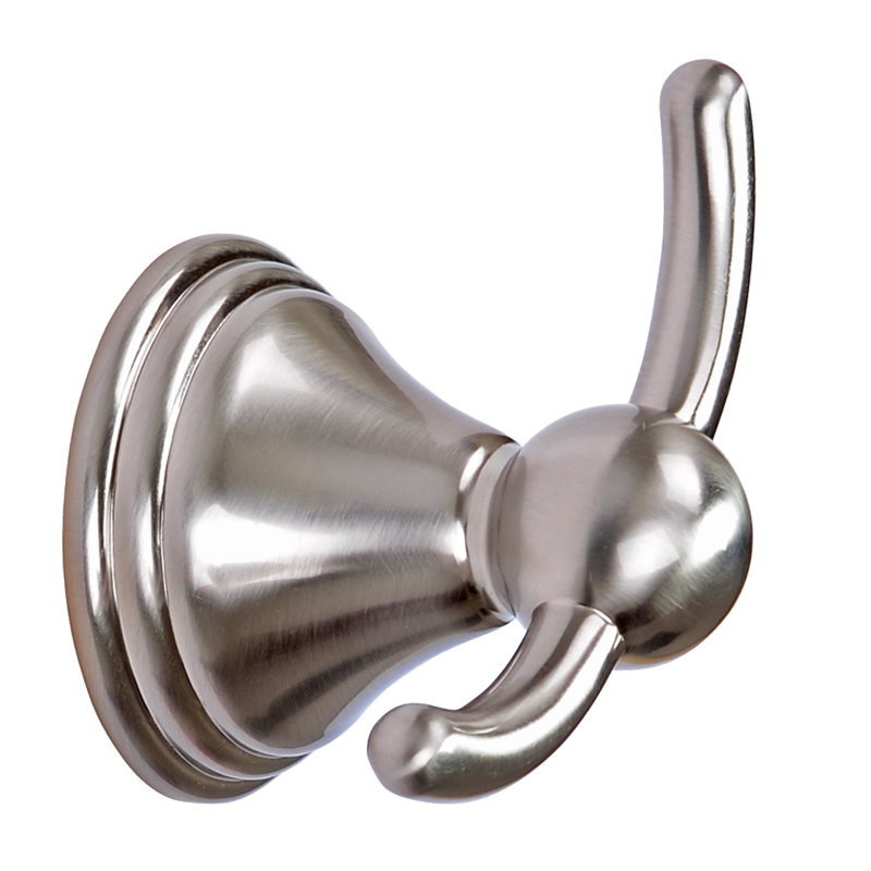 Washington Mounting Robe Hook, Satin Nickel