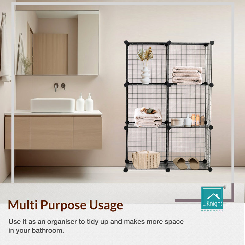 Allandra Metal Bookcase