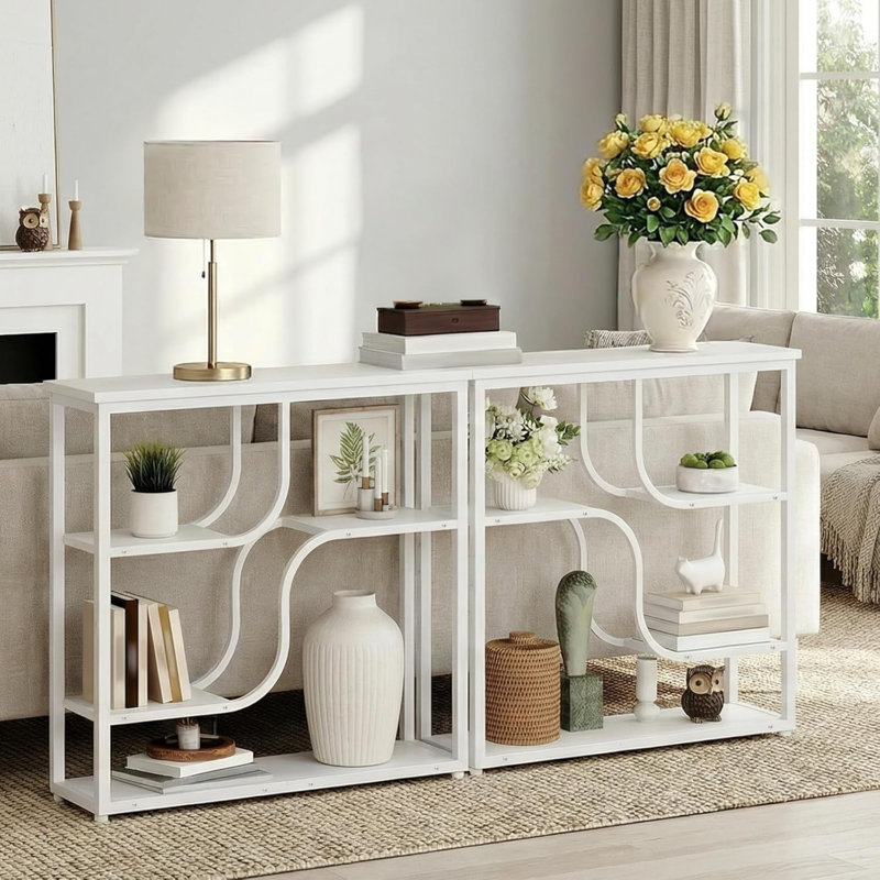 75cm H x 75cm W Metal Bookcase