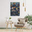 Vase de fleurs - Affiche murale abstraite contemporaine représentant des fleurs-1913610008