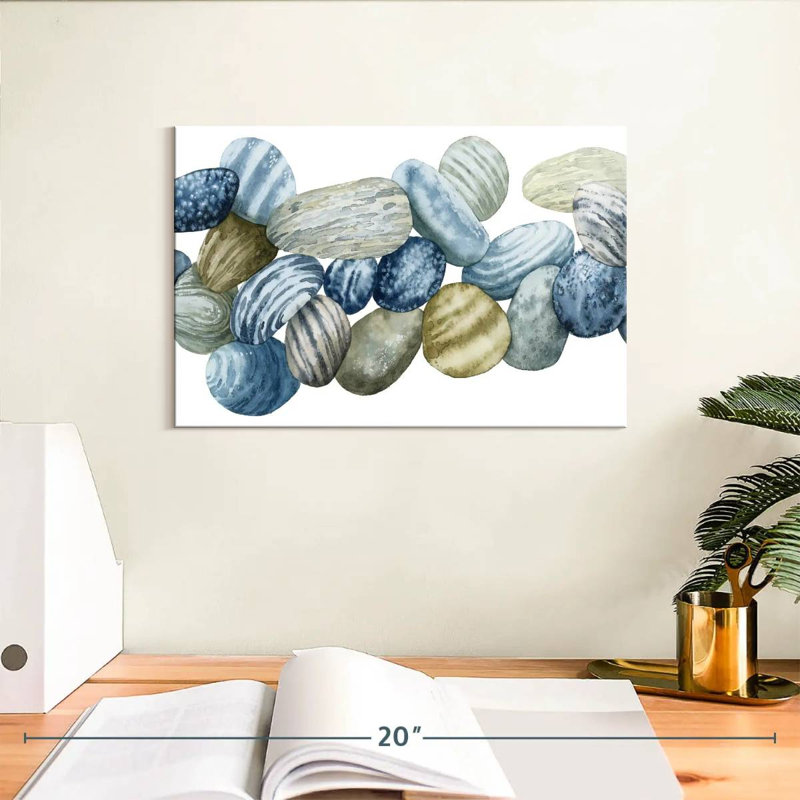 Alvord Found Pebbles III, 8" H x 12" W