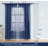 Carollyn Semi Sheer Curtain Pair