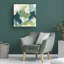 «Emerald Storm IV» par June Erica Vess - peinture sur toile tendue-732760985