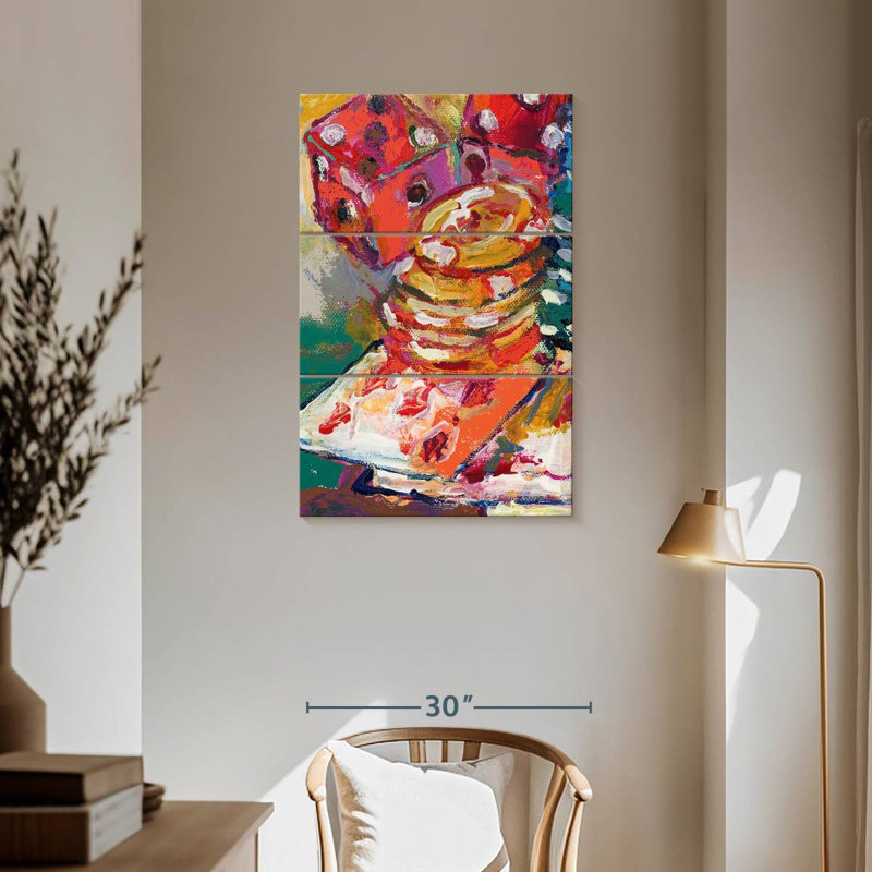 Senne Chips, 57" H x 36" W