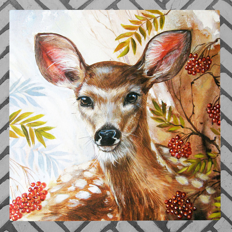 JUDITH YATES Farmhouse Wall Decor on Ceramic