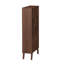 Breux Guthmar Mid-Century Modern Bookcase With Six Shelves And Two Doors-705702864