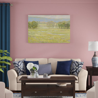 «Summer Pasture I», peinture sur toile
