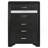 Annie Black 6-Drawer Bedroom Chest-1612970844