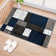Mehul Woven Geometric Area Rug – Modern, Durable Polypropylene, Medium Pile for Living Room, Bedroom, and Office