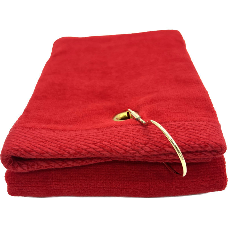 Previn Cotton Bath Towel, Red