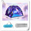 Tente de jeu pliable pour enfants Space World