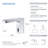 Blaze Touchless Bathroom Faucet with Pop-Up Drain — Plug-In or Battery Powered-128511892