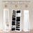 Iemy 14.5'' Wide Freestanding Jewelry Armoire-472051290
