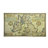 Rectangular Canvas Map Wall Art