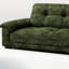 Canapé droit rétro Mid-Century