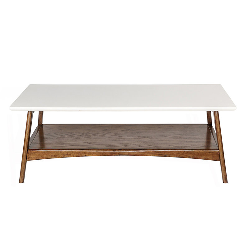 Table basse avec tablette inférieure
