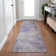 Machine Washable Indoor/Outdoor Xhevrie Purple Rug