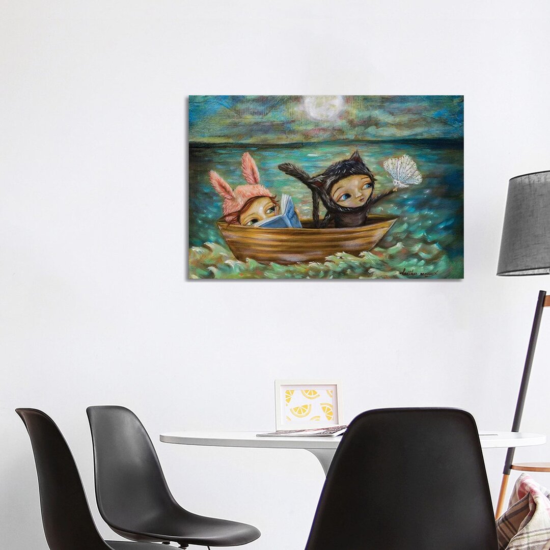 Moonlit Adventures von Heather Renaux - Galerie-verpackte Leinwand Giclée auf Leinwand