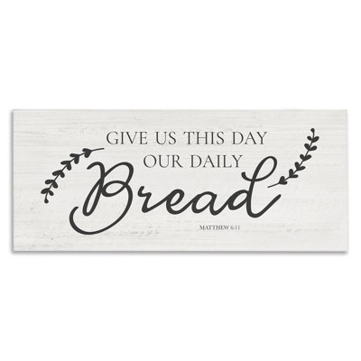 "Spiritual Daily Bread Proverb", art mural par CAD Designs