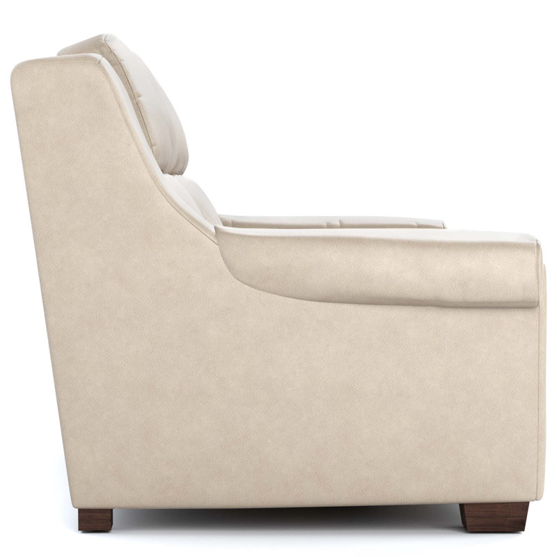 Chester Reclining Sofa, Sorrento Moonshine Genuine Genuine Leather