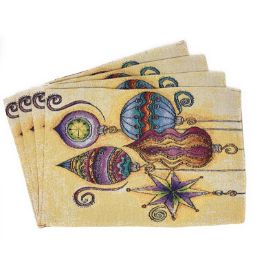 Sanford Cotton Abstract Rectangle Placemat