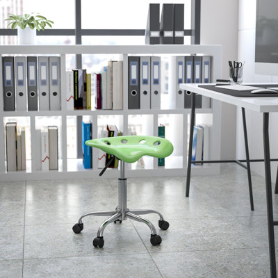 Adjustable Height Active Stool with Removable Casters/Wheels
