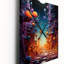 Horloge murale Dahntay - Paysages abstraits-1011631267