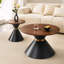 Ensemble de tables basses rondes 2 pièces-392447416