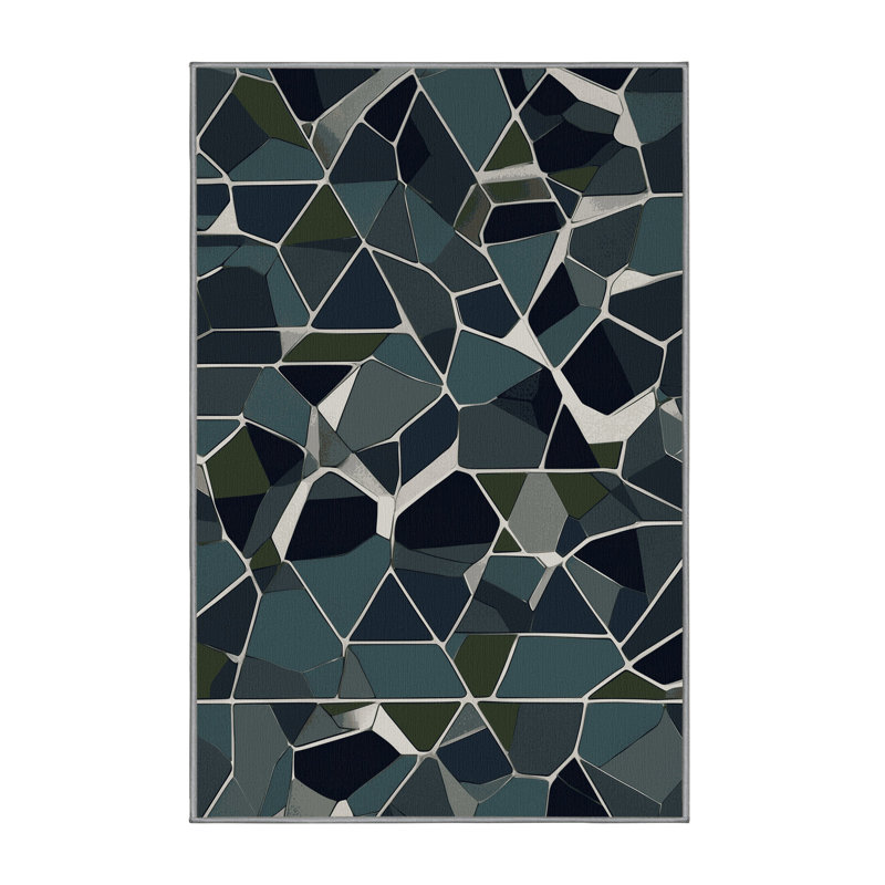 Galactic Hues Rug, Rectangle 2' x 3'