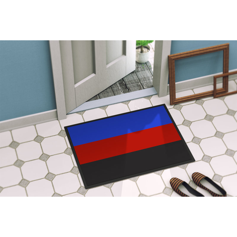 Tapis de porte USA Gay Pride, l 24 po x L 36 po, Fierté polyamoureuse