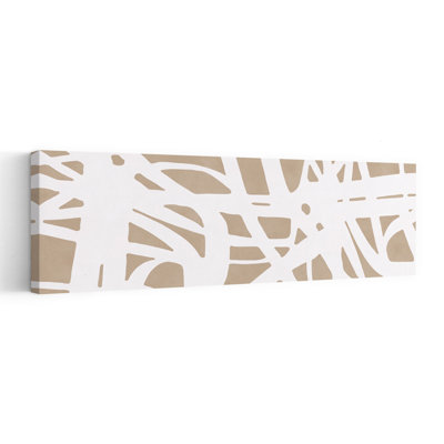 Modern Neutral Lines Abstract Contemporary Minimalist Wall Art
