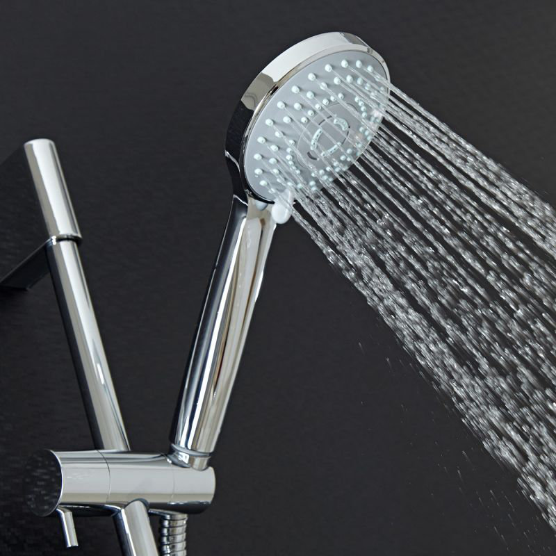 12 Inch Stainless Steel Shower System with Thermostatic Valve and Handheld Spray