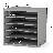 Logan Stackable 5-Tier Paper, Mail and File Organizer-805242879