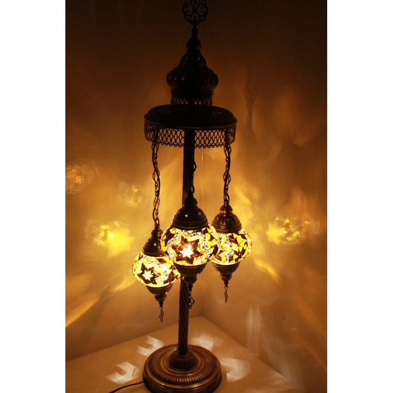 Sandsmere 100cm Bronzed Floor Lamp