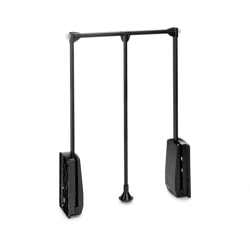 Unoss Wardrobe Rail, 83cm, Black