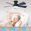 Ventilateur de plafond encastré à profil bas Depuley-985259574-985259578-985259573
