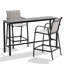 Ensemble repas d'extérieur pour 2 personnes (ensemble 3 pièces, table rectangulaire)-873111227-873111225