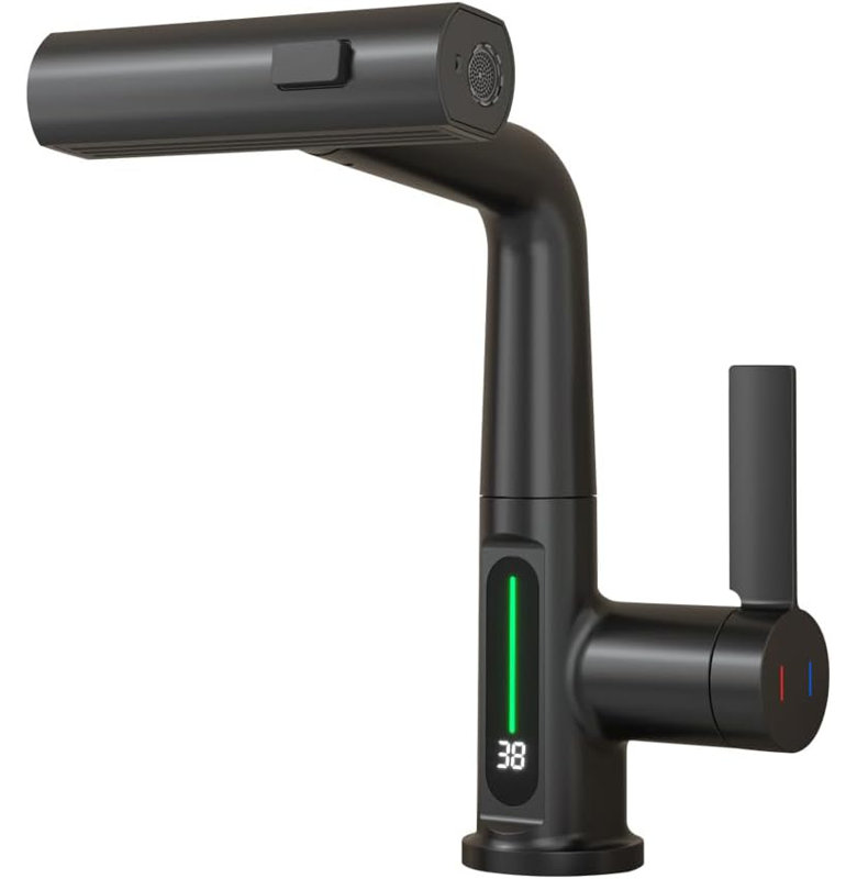 Bathroom Faucet with Drain Assembly