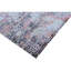 Tapis rectangulaire en laine / viscose noué à la main gris / mauve / rouille-88041197