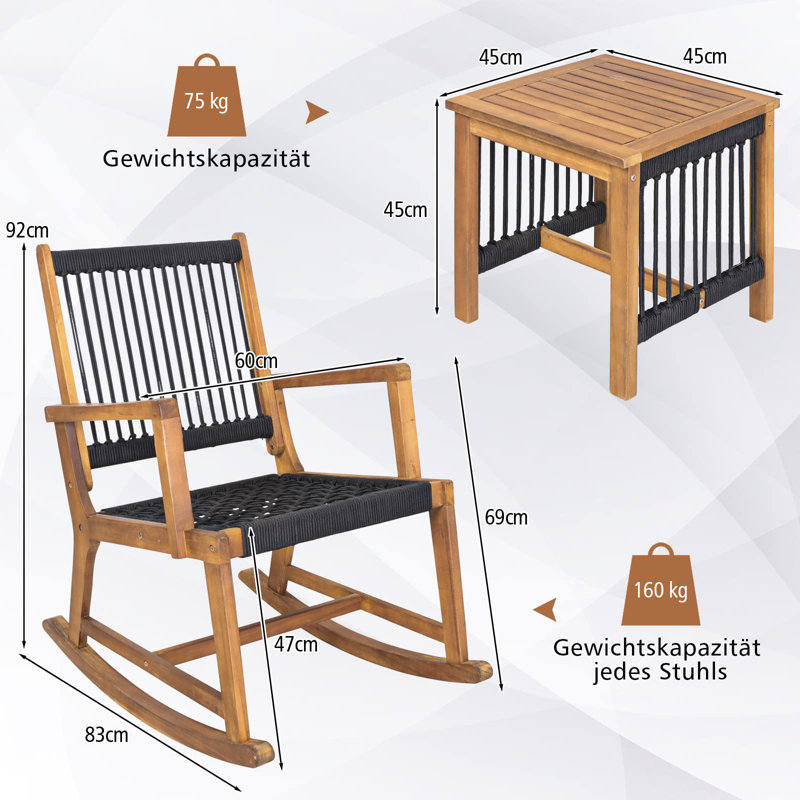 Bellard Person Seating Group Rocking Chair