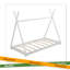 Lit plateforme simple avec structure triangulaire-117176508
