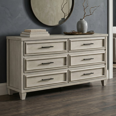 Commode double 6 tiroirs Cashin