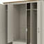 Sufy 4 Door 2 Drawer Wardrobe With Mirror-111465346