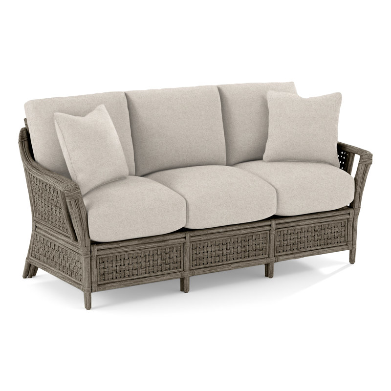 Boca Sofa, Stone Hearth, Frond Blue