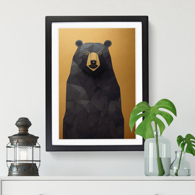 Bear Industrial - Single Picture Frame Print