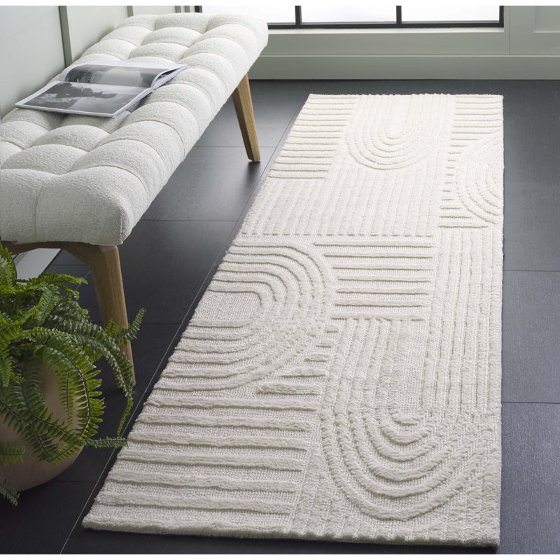 Erzhan Performance Geometric Rug, Runner 2'3" x 8'