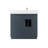 Gazsi 36" Single Bathroom Vanity Set With Grain White Engineered Stone Countertop With Mirror-1363134108