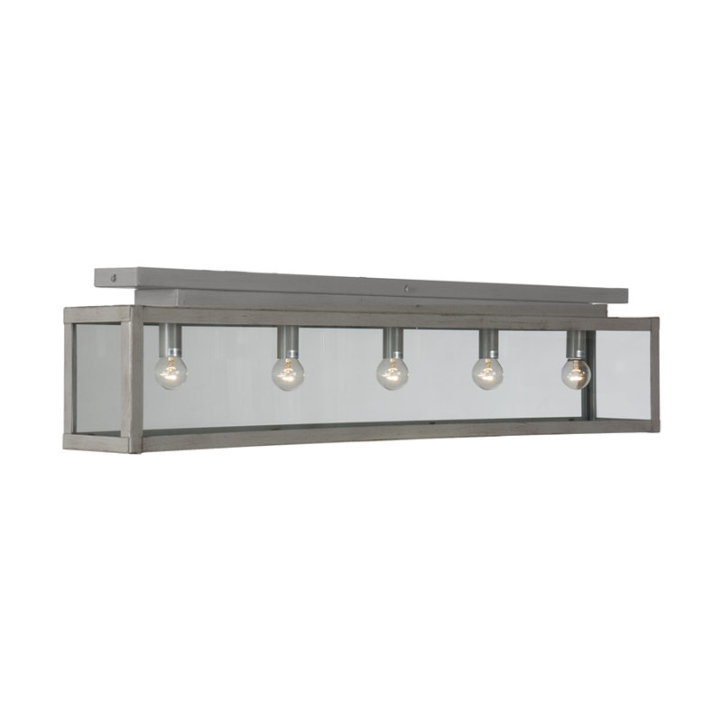Sebastien Flush Mount, Grey Taupe